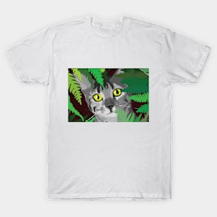 Gray Cat T-Shirt
